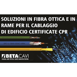 Beta Cavi: cablaggio strutturato in rame e fibra ottica