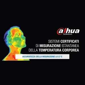 Dahua Italy: sistemi certificati misurazione istantanea temperatura corporea