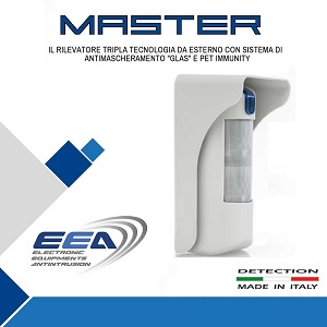 EEA: rilevatori da esterno Master 12.8 LT e Master 21.23 LT