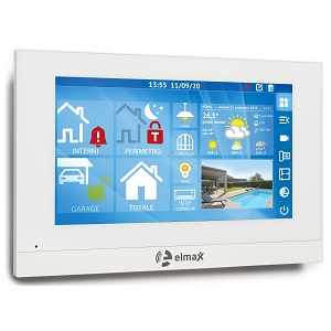 Elmax: Contact Video interfaccia touchscreen per sicurezza e domotica