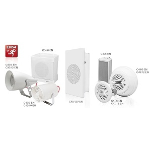 PASO: Diffusori sonori EVAC certificati EN54-24