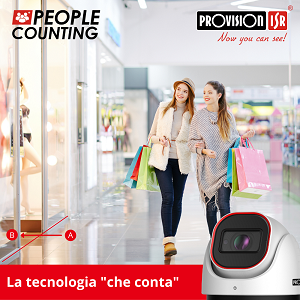 Provision-ISR: Soluzioni di Conteggio Persone e Mercati Verticali