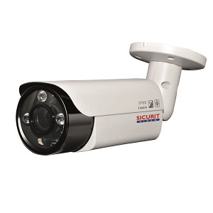 Sicurit: nuova bullet IP 4K con zoom motorizzato