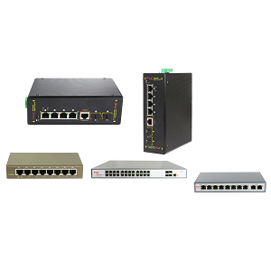 Sunell Italia: switch industriali e commerciali POE e non POE