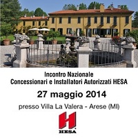 Incontro Nazionale Concessionari e Installatori Autorizzati HESA