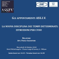 Assiv: la nuova disciplina dei tempi determinati