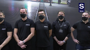 La squadra Ajax Italy protagonista a Sicurezza