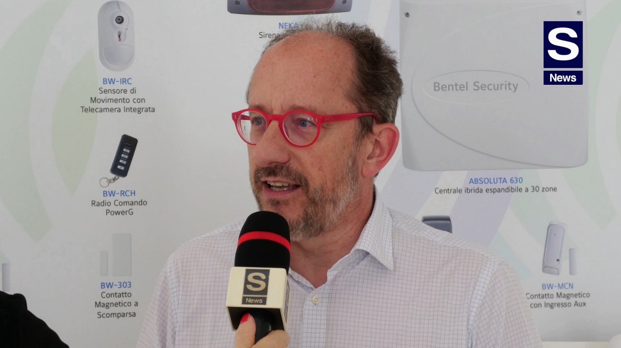 Silvio Ferrari di Bentel allo Smart and Security Expo di Electronic's Time
