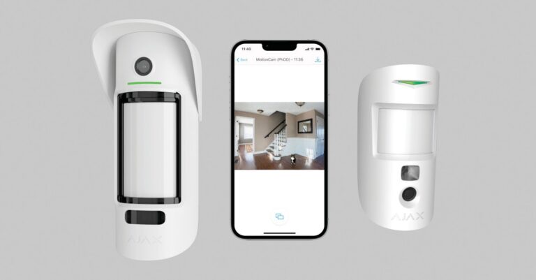 Rilevatori MotionCam Ajax