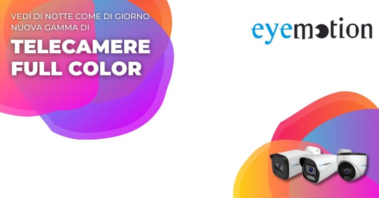 Eyemotion Electronics Time telecamere illuminano notte