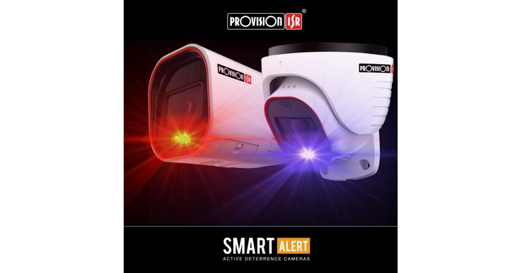 Telecamere a deterrenza attiva Smart Alert Provision-ISR