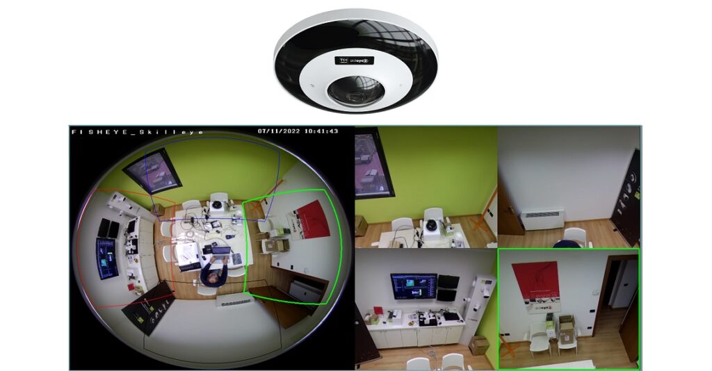 Telecamera Fisheye IP TKH Skilleye
