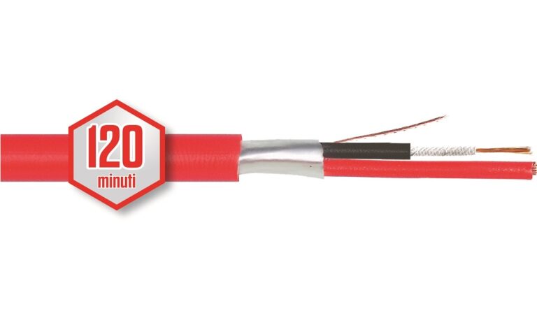 KTS Cavo antincendio resistenza al fuoco PH120