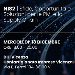 NIS2 Vicenza Confartigianato