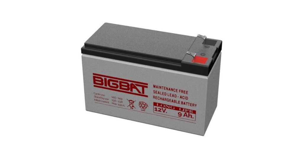 ELAN batteria BIGBAT®12V 9Ah