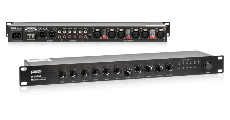 PASO mixer pre-amplificatore
